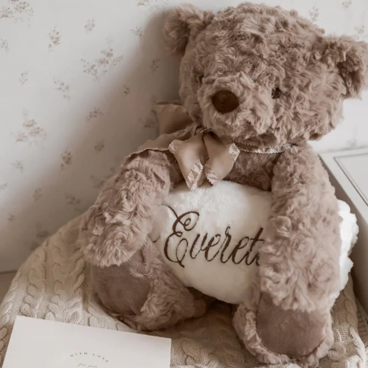 Plush Fawn Baby Security Blanket - Ảnh 2