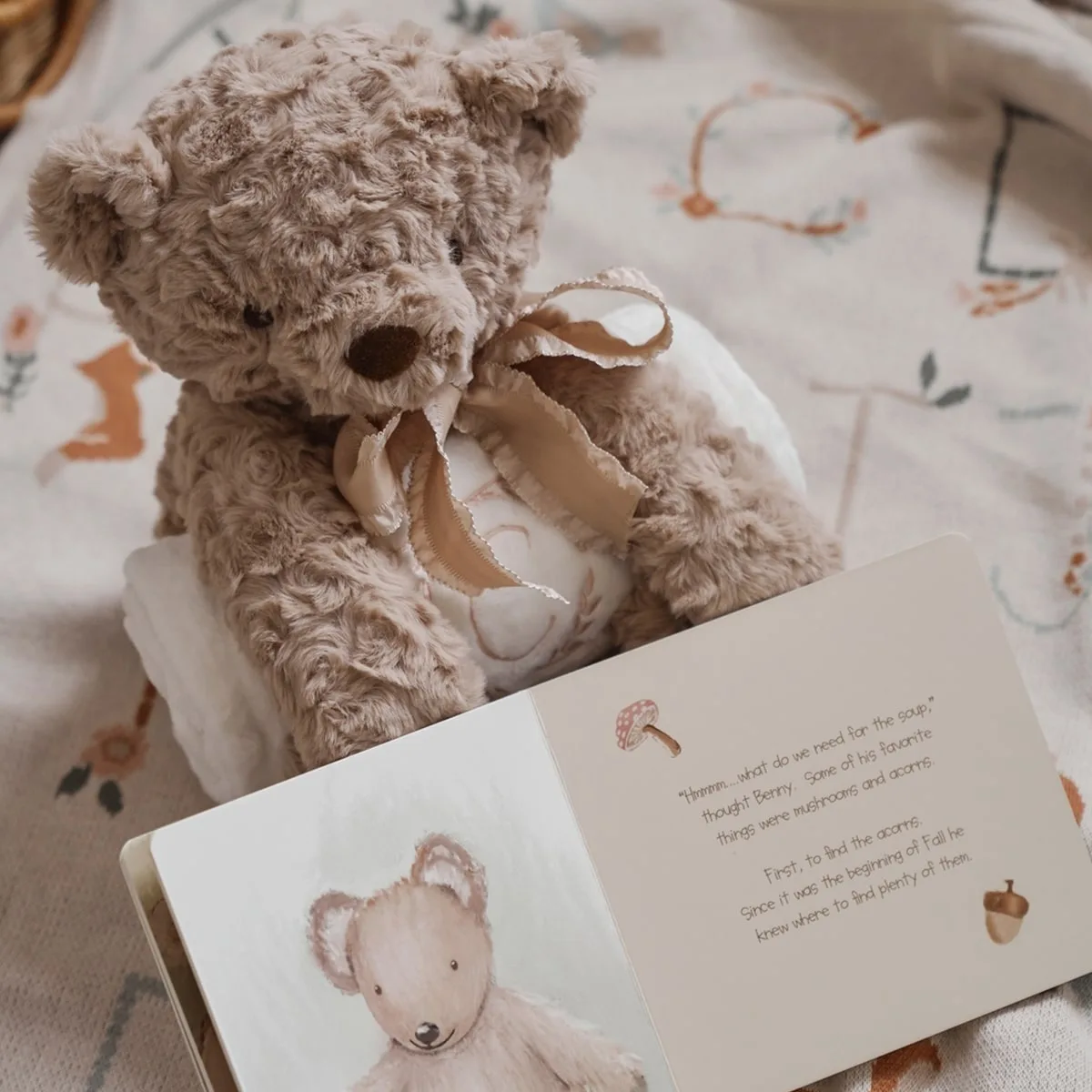 Plush Bear Baby Stuffed Toy - Ảnh 2