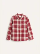 Kids' Red/White Checked Shirt